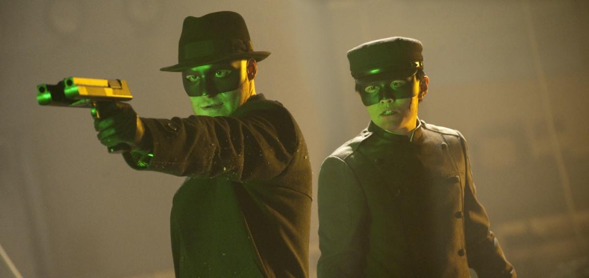 Кадр из фильма Зелёный Шершень / The Green Hornet (2011)