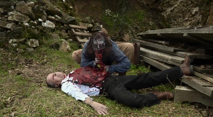 Кадр из фильма Ковбои и зомби / The Dead and the Damned (2010)