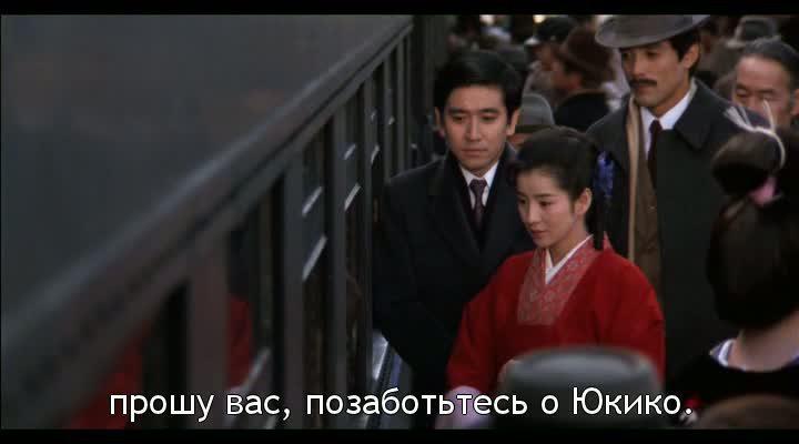 Кадр из фильма Мелкий снег / Sasame yuki (1983)