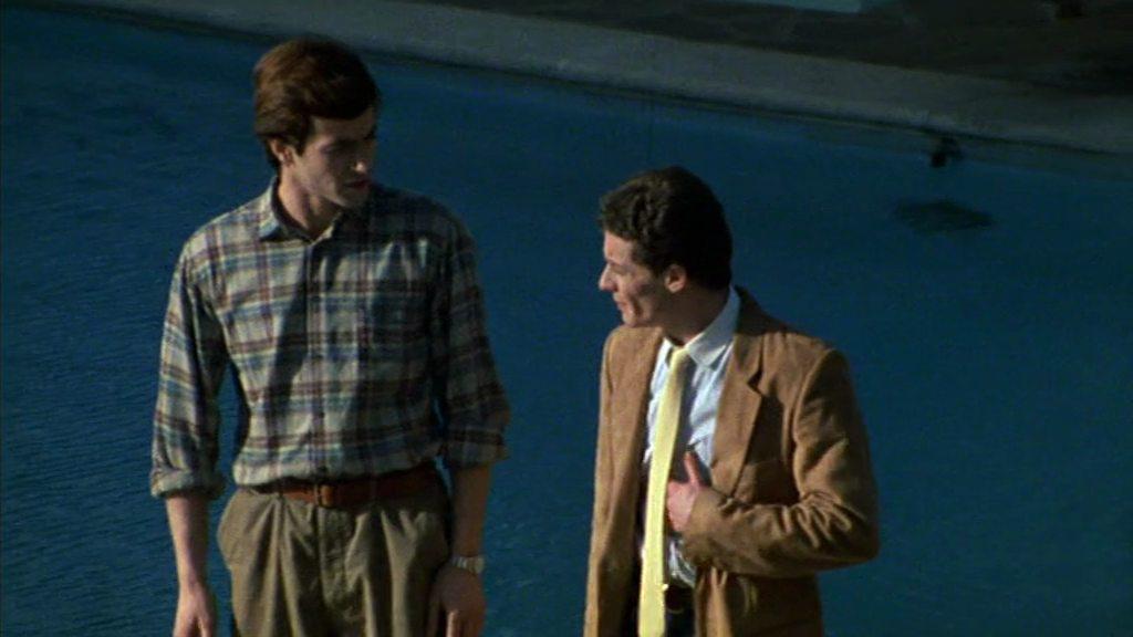 Кадр из фильма Лезвие в ночи / La casa con la scala nel buio (1983)