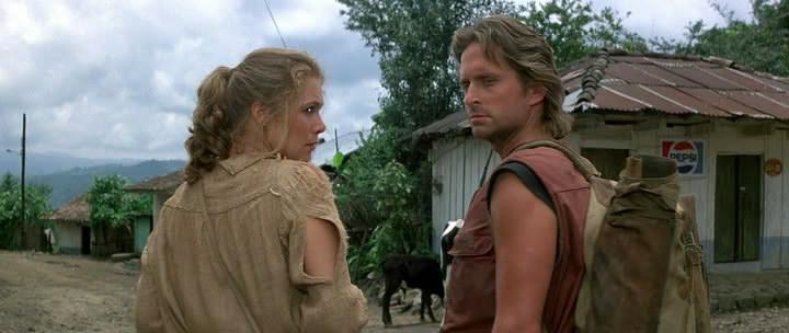 Кадр из фильма Роман с камнем / Romancing the Stone (1984)