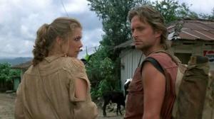 Кадры из фильма Роман с камнем / Romancing the Stone (1984)