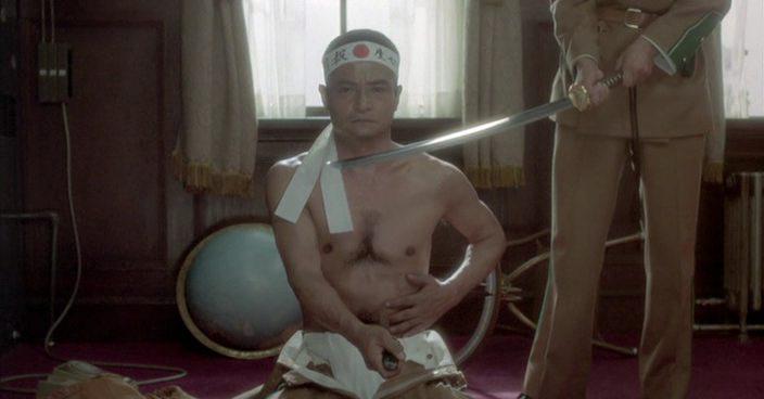 Кадр из фильма Мисима: Жизнь в четырёх главах / Mishima: A Life in Four Chapters (1985)