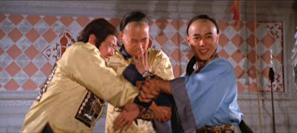 Кадр из фильма Ученики 36 ступеней Шаолиня / Pi li shi jie (1985)