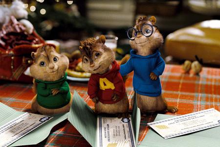 Кадр из фильма Элвин и бурундуки / Alvin and the Chipmunks (2007)