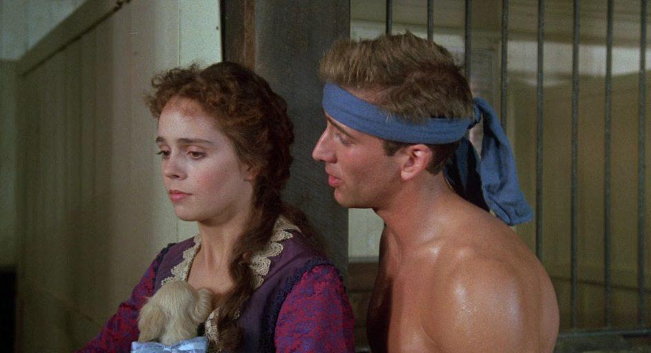 Кадр из фильма Человек в синем / The Boy in Blue (1986)