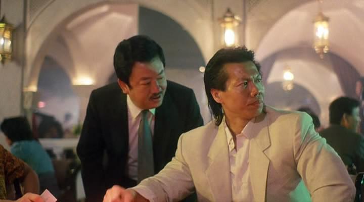 Кадр из фильма Подставленный / Long zai jiang hu (1986)