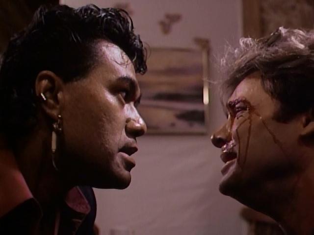 Кадр из фильма Везде риск / No Safe Haven (1987)