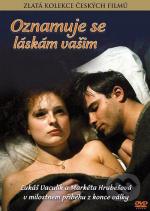 Взываю к любви вашей / Oznamuje se laskam vasim (1988)