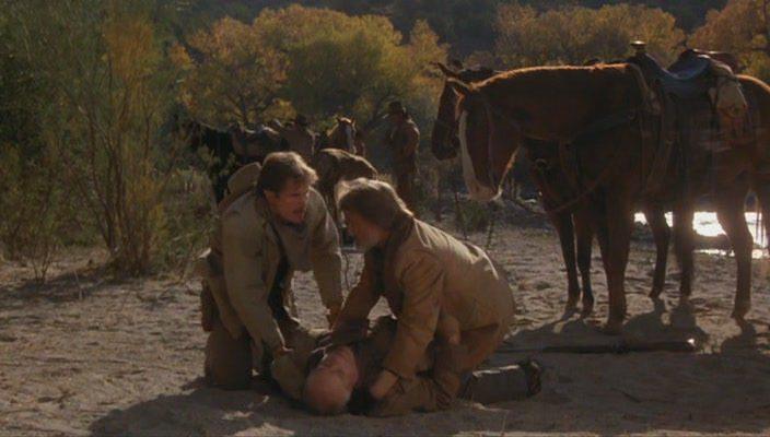 Кадр из фильма Идущий по следу / The Tracker (1988)