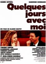 Несколько дней со мной / Quelques jours avec moi (1988)