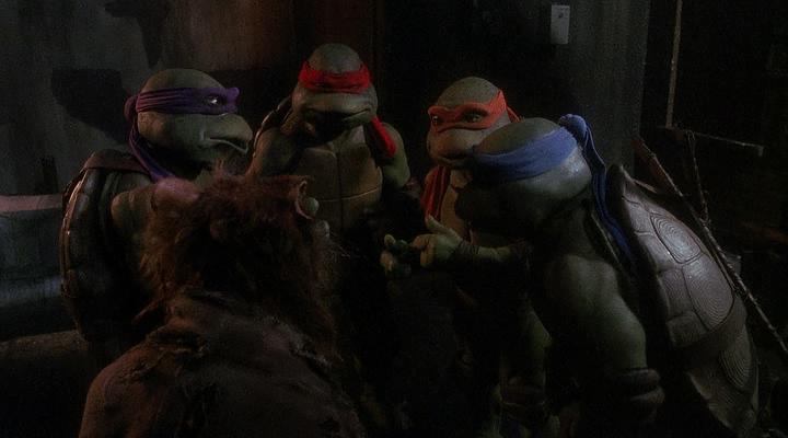 Кадр из фильма Черепашки ниндзя: Трилогия: Коллекционное издание / Teenage Mutant Ninja Turtles Film Collection (1990)