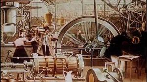 Кадры из фильма Невероятное путешествие / Le voyage à travers l'impossible (1904)