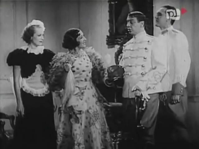 Кадр из фильма Маневры любовные или дочь полка / Manewry miłosne (1935)