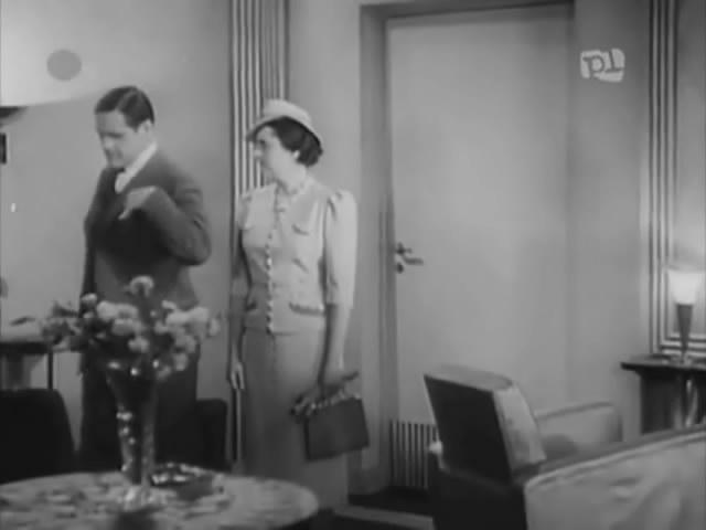 Кадр из фильма Солгала / Skłamałam (1937)