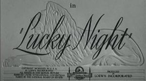 Кадры из фильма Счастливая ночь / Lucky Night (1939)