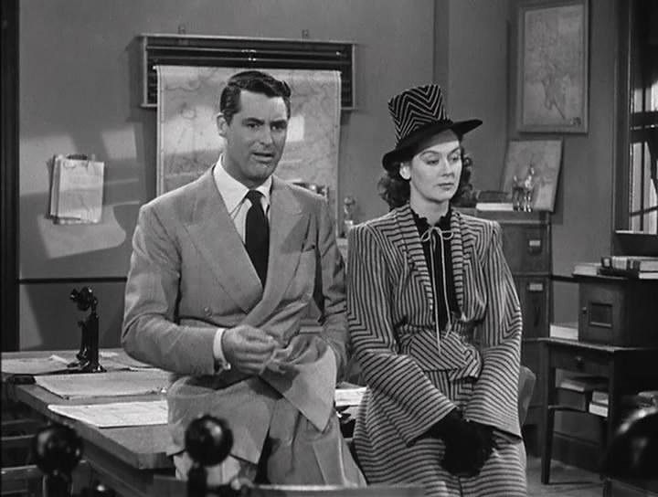 Кадр из фильма Его девушка пятница / His Girl Friday (1940)