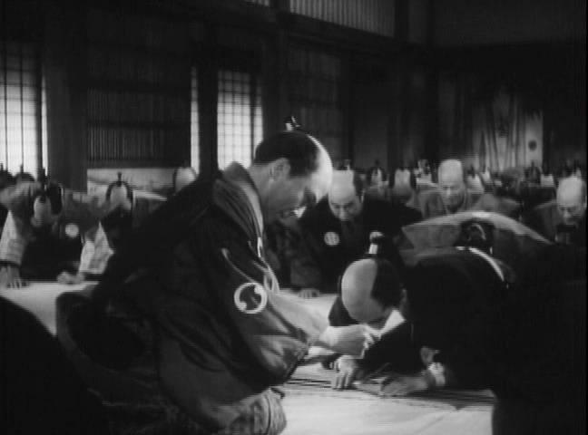 Кадр из фильма Сорок семь верных вассалов эпохи Гэнроку / Genroku Chushingura (1941)