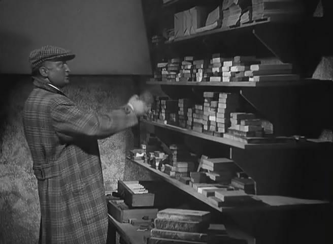 Кадр из фильма Человек, который был Шерлоком Холмсом / Der Mann, der Sherlock Holmes war (1937)
