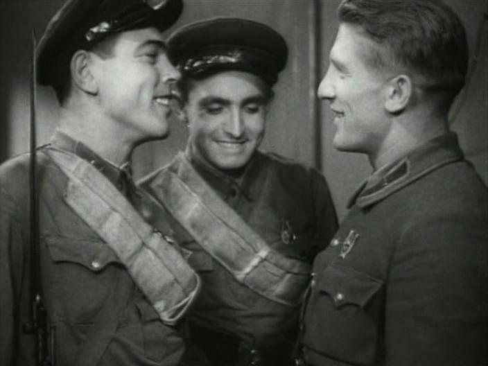 Кадр из фильма На границе (1938)