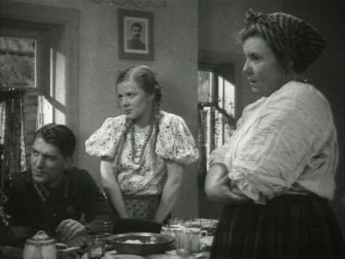 Кадр из фильма На границе (1938)