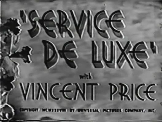 Кадр из фильма Сервис класса люкс / Service de Luxe (1938)