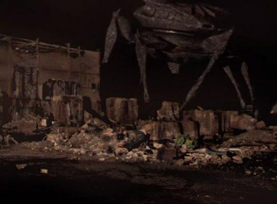 Кадр из фильма Война миров Х.Г. Уэллса / War of the Worlds (2005)
