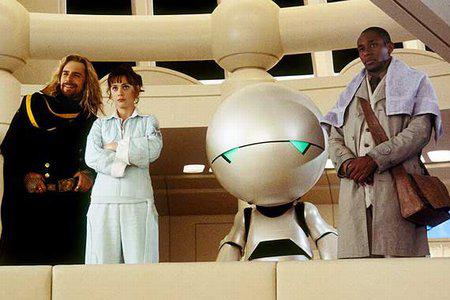 Кадр из фильма Автостопом по Галактике / The Hitchhiker's Guide to the Galaxy (2005)