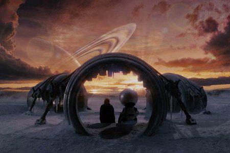 Кадр из фильма Автостопом по Галактике / The Hitchhiker's Guide to the Galaxy (2005)