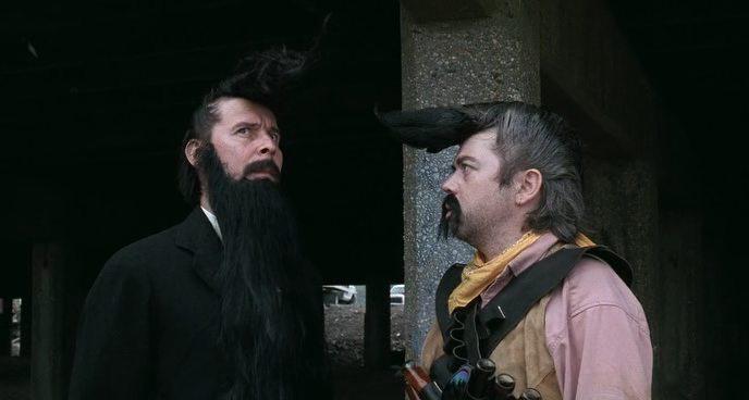 Кадр из фильма Ленинградские ковбои встречают Моисея / Leningrad Cowboys Meet Moses (1994)