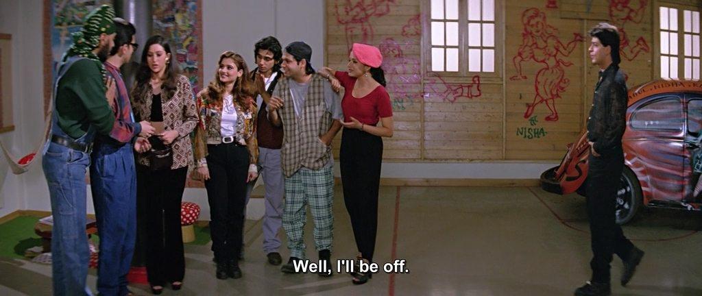Кадр из фильма Сумасшедшее сердце / Dil To Pagal Hai (1997)