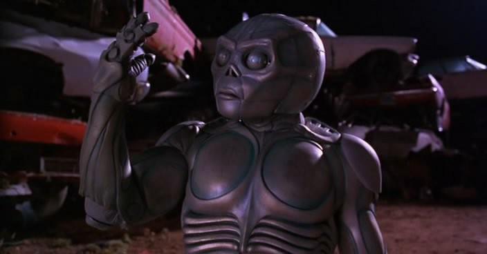 Кадр из фильма Звездный бойскаут / Star Kid (1997)
