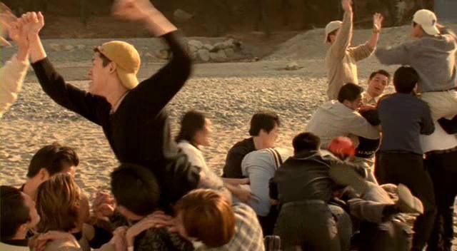 Кадр из фильма Удар Луны / Kick the moon (2001)