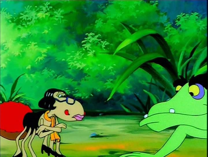 Кадр из фильма Крошечный мир Гнома Дэвида / The Little World of David the Gnome (1997)