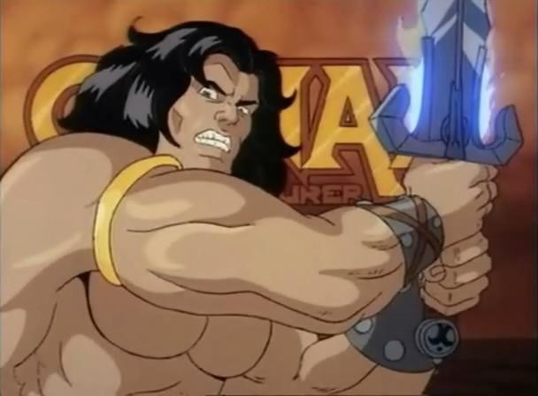 Кадр из фильма Конан - искатель приключений / Conan: The Adventurer (1992)