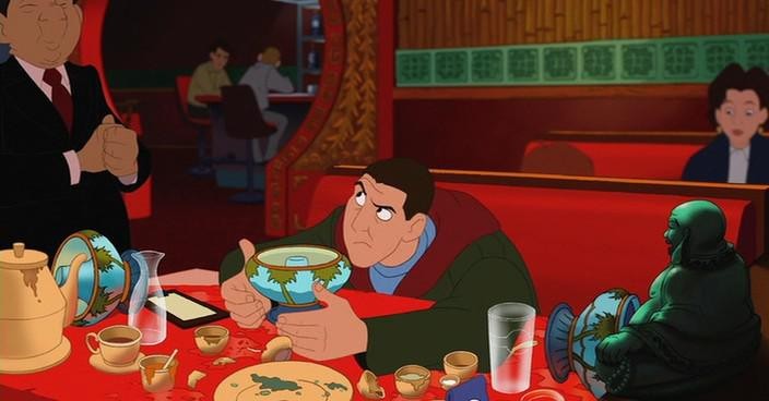 Кадр из фильма Восемь безумных ночей / Eight Crazy Nights (2002)