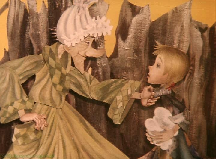Кадр из фильма Лоскутик и облако (1977)