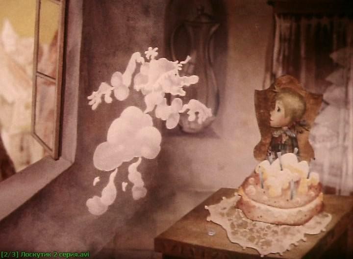 Кадр из фильма Лоскутик и облако (1977)