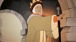 Кадры из фильма Сказка о рыбаке и рыбке (1950)