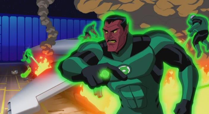 Кадр из фильма Зеленый Фонарь / Green Lantern: First Flight (2009)