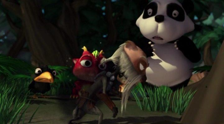 Кадр из фильма Абу. Маленький динозаврик / Abu, The Little Dinosaur (2009)