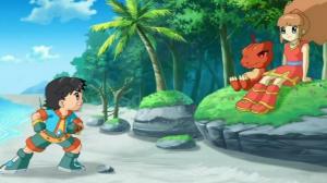 Кадры из фильма Приключения крошек динозавров / Baby Dinosaurs on the Dragon Warrior (2009)