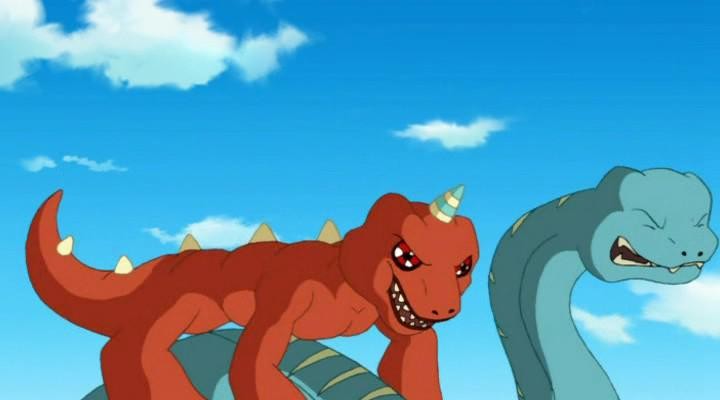 Кадр из фильма Приключения крошек динозавров / Baby Dinosaurs on the Dragon Warrior (2009)