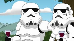 Кадры из фильма Гриффины: Там, там на тёмной стороне / Family Guy: Something, something, something, Dark Side (2009)