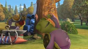 Кадры из фильма Изменчивые басни: Черепаха против Зайца / Unstable Fables: Tortoise vs. Hare (2008)