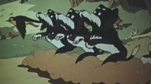 Кадры из фильма Лиса и Дрозд (1946)