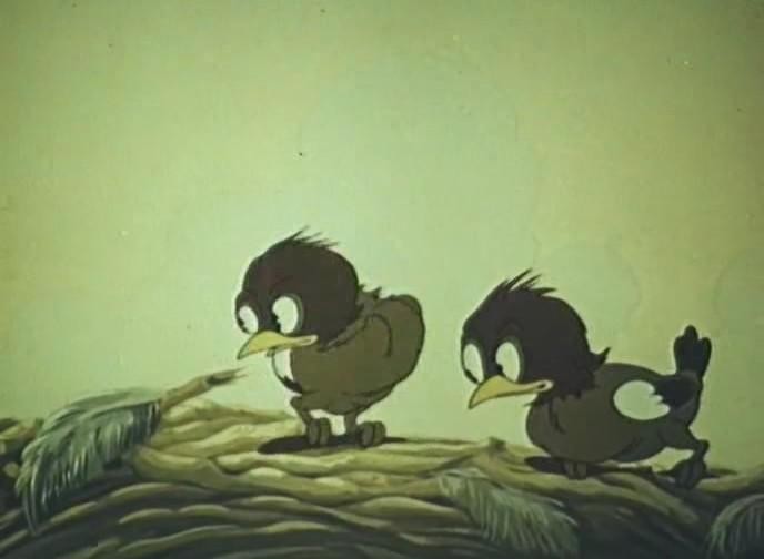 Кадр из фильма Лиса и Дрозд (1946)