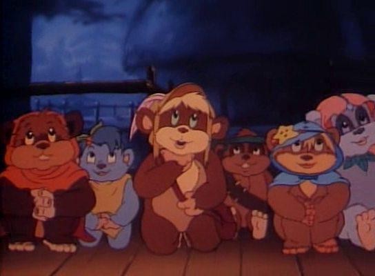 Кадр из фильма Звездные войны: Эвоки / Star Wars: Ewoks (1985)