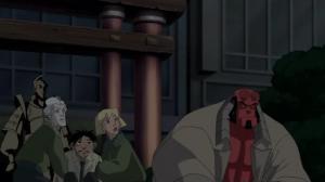Кадры из фильма Хеллбой: Меч громов / Hellboy Animated: Sword of Storms (2006)