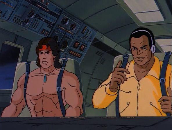 Кадр из фильма Рэмбо и силы свободы / Rambo: TV Series (1986)